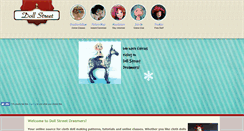 Desktop Screenshot of dollstreetdreamers.com